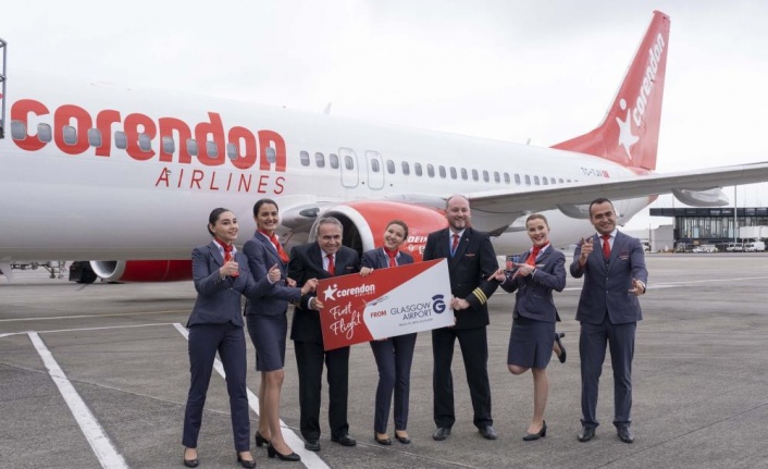 Corendon Airlines yaz sezonunun ilk İngiltere ve İskoçya uçuşlarını gerçekleştirdi
