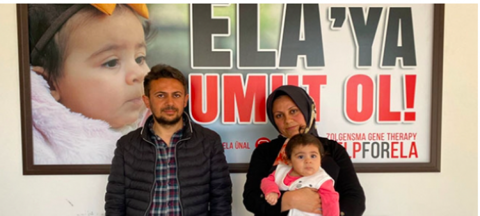 Ela bebeğe Umut Odası açıldı