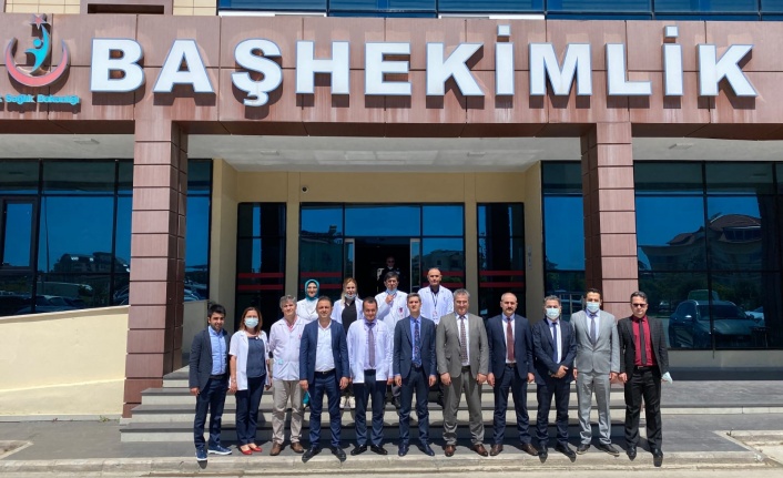 İl Sağlık Müdürü Başıbüyük'ten ALKÜ EAH'ya ziyaret