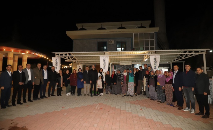 MÜSİAD protokol ve halkı iftarda buluşturdu