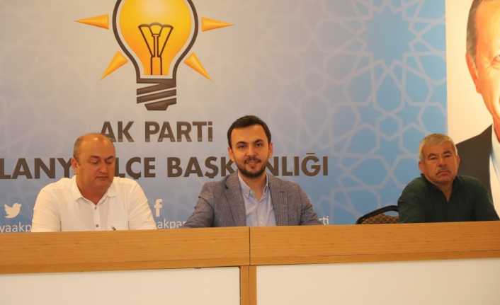 AK Parti Alanya 2023'e emin adımlarla ilerliyor