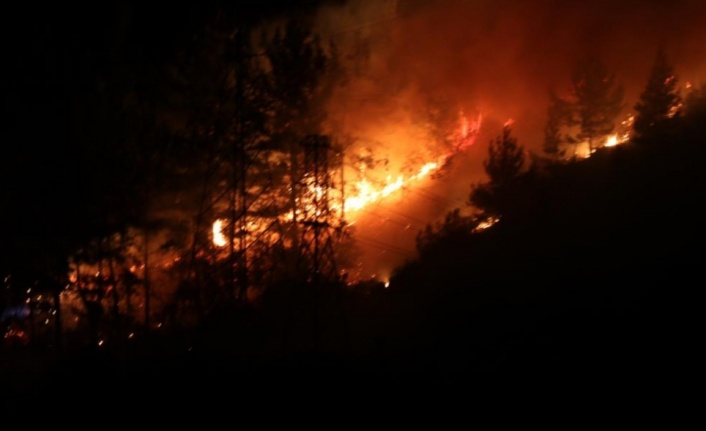 Alanya'nın gece yangın kabusu