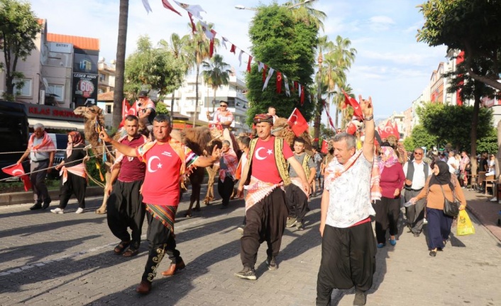 Alanya Turizm ve Sanat Festivali yörük göçüyle başladı