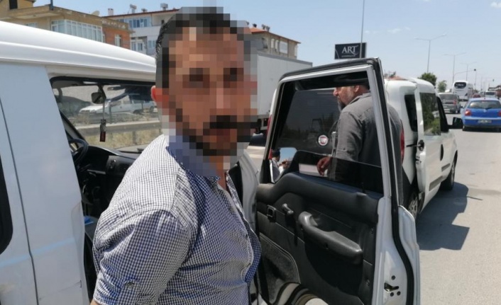 Alanya’dan çalınan panelvan Antalya'ya götürülürken ele geçirildi