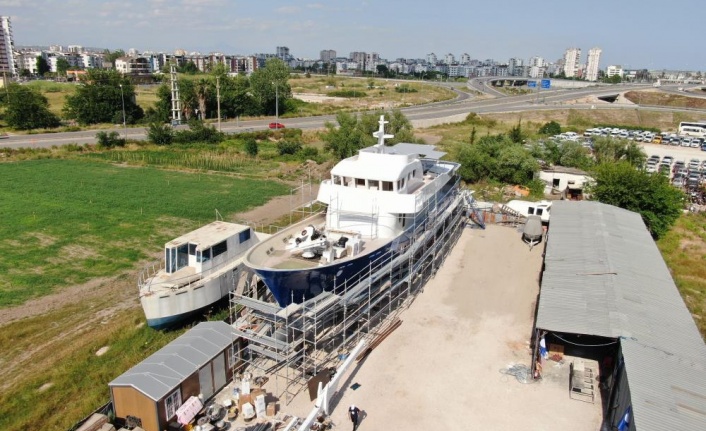 Türkiye'nin en büyük su altı arkeolojisi araştırma gemisi suya iniyor