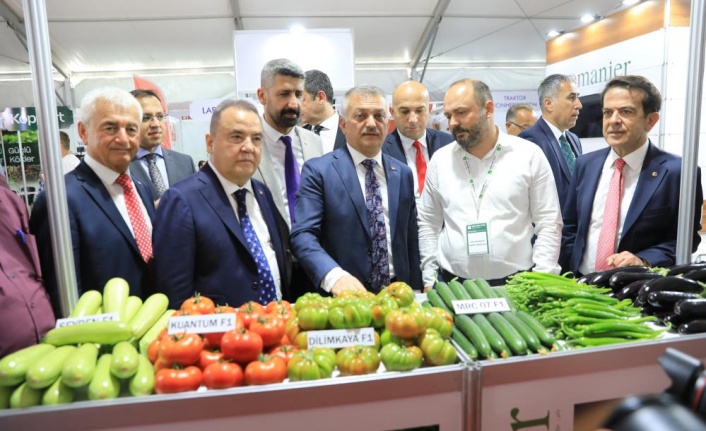 Türkiye’nin ilk Tarım Fuarı 7 yıl aradan sonra kapılarını açtı