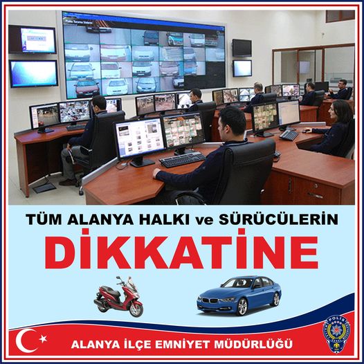Alanya İlçe Emniyet Müdürlüğü'nden vatandaşa uyarı