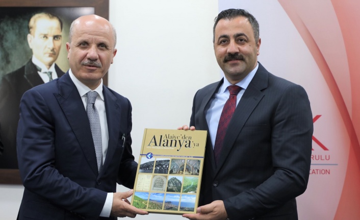 Rektör Kalan Isparta'da YÖK Başkanı ile görüştü