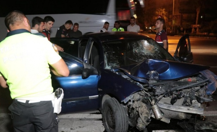 Alanya'da feci kaza: 1 ölü, 3 yaralı var