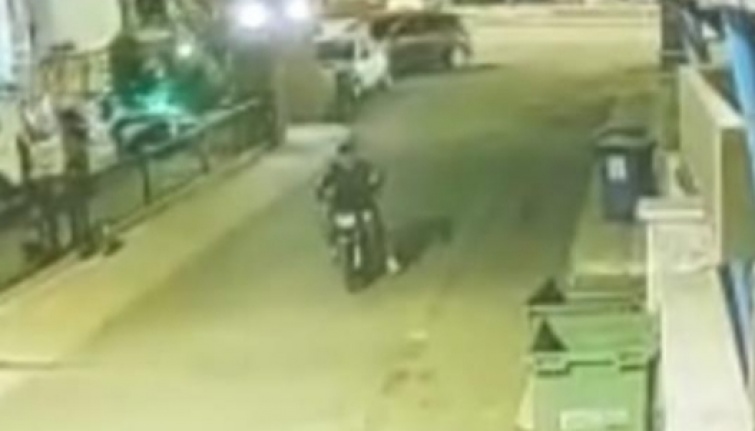 Alanya'da motosiklet hırsızı kameraya böyle yakalandı