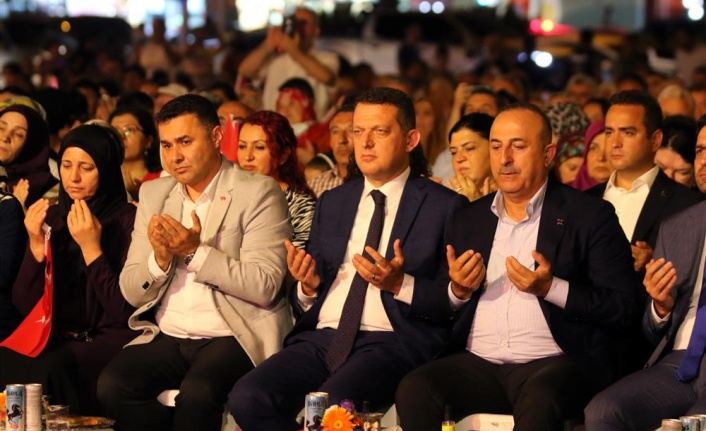 Alanya tek yürek oldu