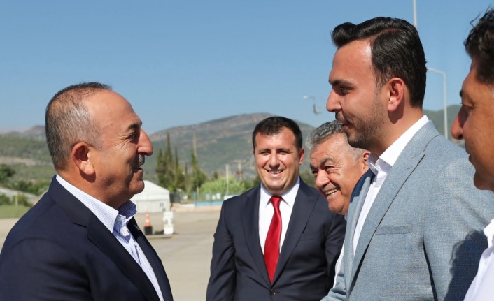 Bakan Çavuşoğlu Alanya'da
