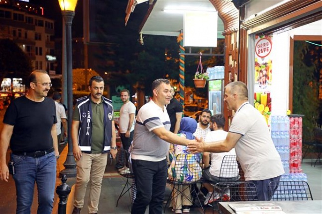 Başkan Yücel'den bayram mesaisi