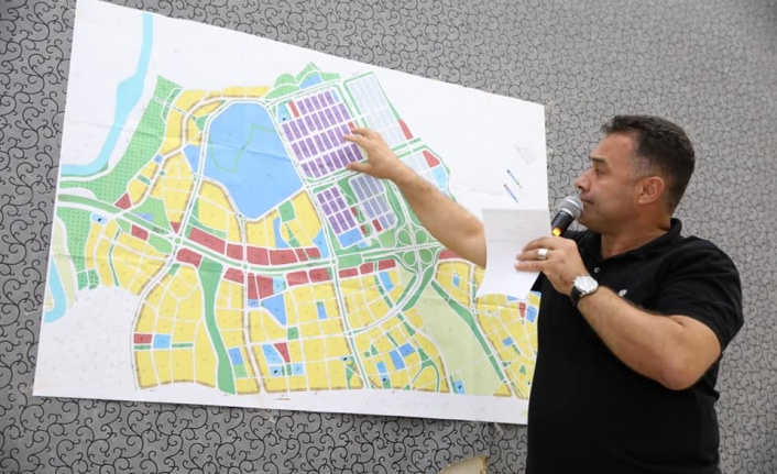 Başkan Yücel sanayi esnafına müjdeyi verdi