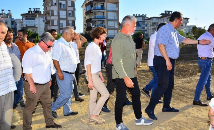 CHP Alanya ağaçlandırma etkinliğine katıldı