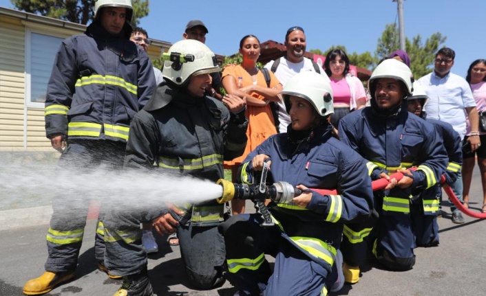 Fransız öğrencilere büyük Manavgat yangını anlatıldı