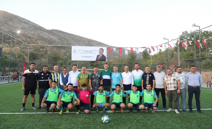 Güzelbağ spor alanına kavuştu