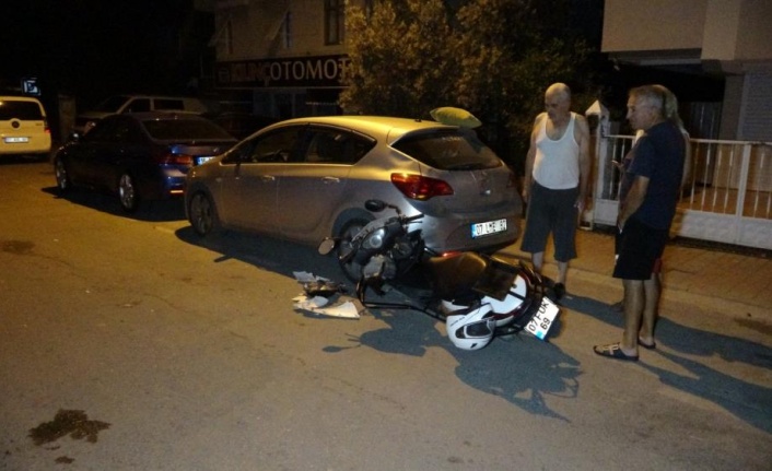 Kazaya karışan motosikletteki yolcu kadın: “Çok temiz düştük, vallahi iyi düştük”