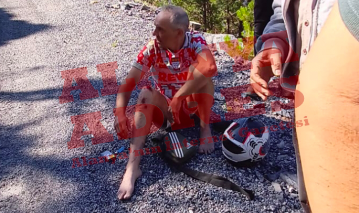 Kuşyuvası’nda korkutan kaza