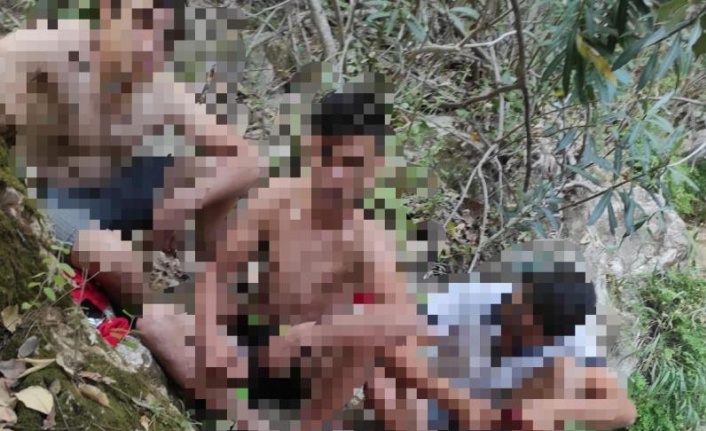 Ormanda piknik ateşi yakanlara jandarmadan suçüstü