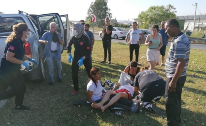 Otel çalışanlarını taşıyan servis kaza yaptı: 8 yaralı var