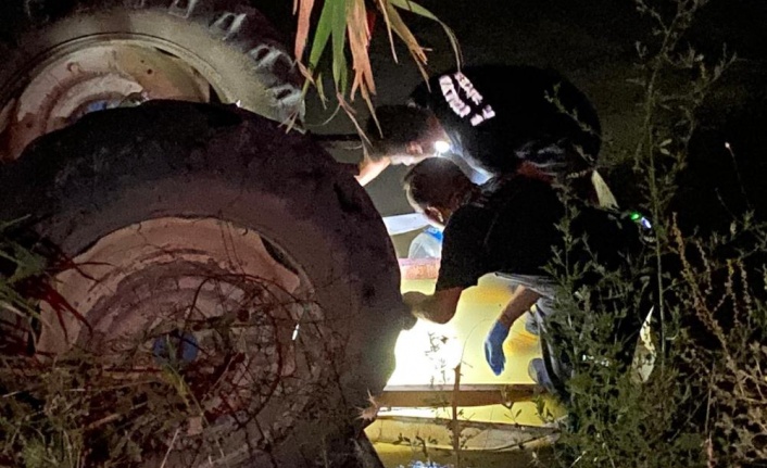 Traktör ile dereye uçan sürücü hayatını kaybetti