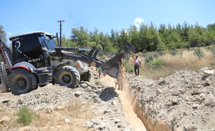 Yangın bölgesine 16 milyonluk içme suyu yatırımı