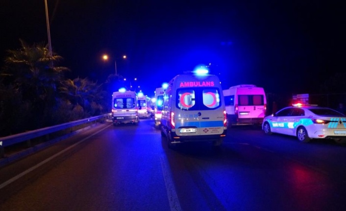 Alanya'daki otobüs kazasında can pazarı yaşandı