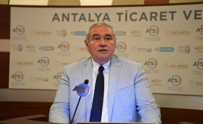 ATSO Başkanı Davut Çetin: "Antalya’yı akıllı bir kent yaparsak Antalya ekonomisi tutulamaz"