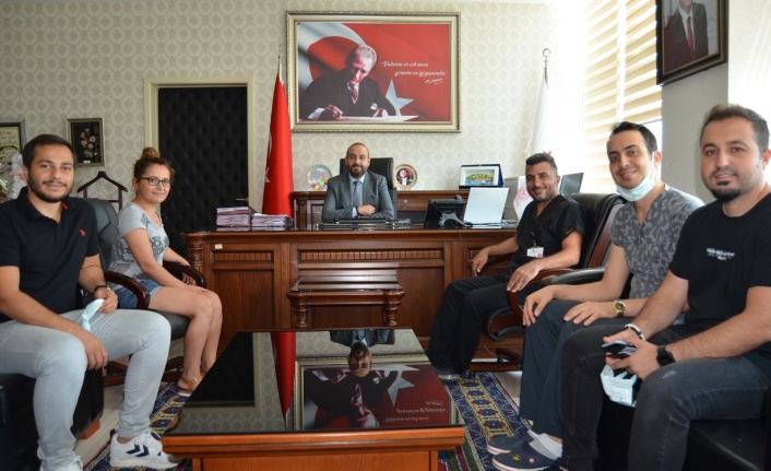 Başhekim Karahan'a 'Hayırlı Olsun' ziyaretleri sürüyor