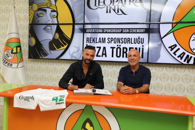 Cleopatra Ink yeniden Alanyaspor'un sponsoru oldu