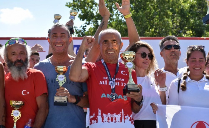 ‘Demir Adam’ standart mesafede Türkiye Şampiyonu oldu