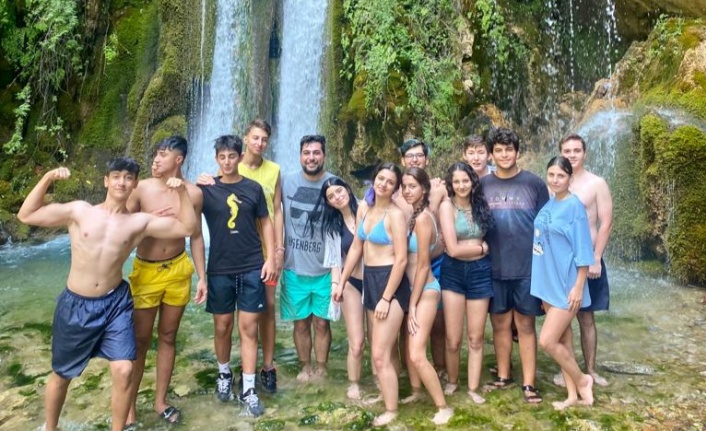 Öğrenciler yaz kampındaydı