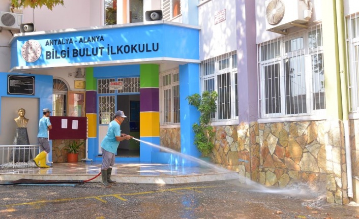Alanya Belediyesi okulları yeni eğitim öğretim yılına hazırlıyor