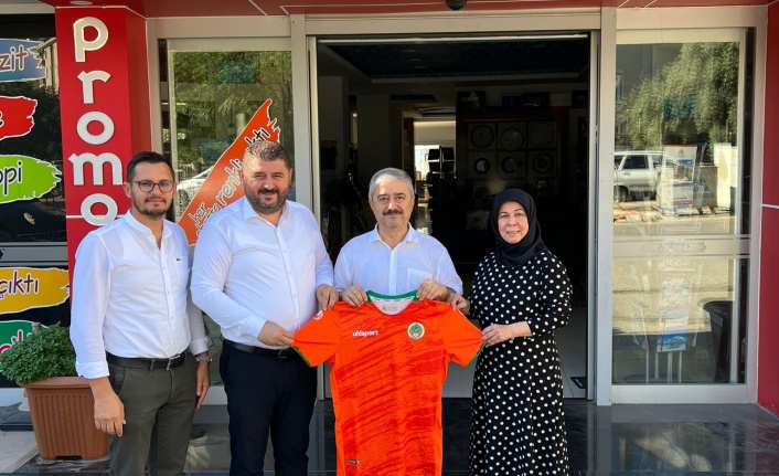 ALTSO Başkan Adayı Gömeç'ten ALSAN sahibi Yaman ile beraberlik mesajı