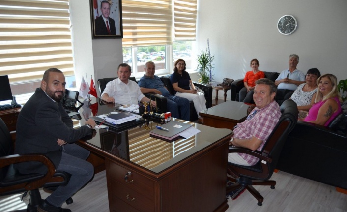 Başhekim Karahan’a CHP’den ziyaret