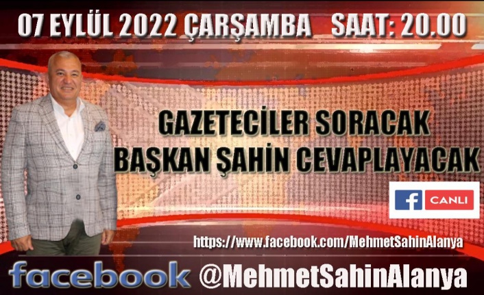 Başkan Şahin gündemi değerlendirecek