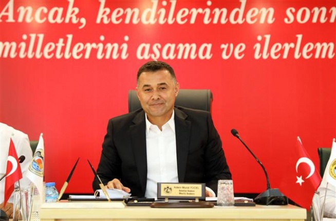 Başkan Yücel'den temel atma ve konser daveti