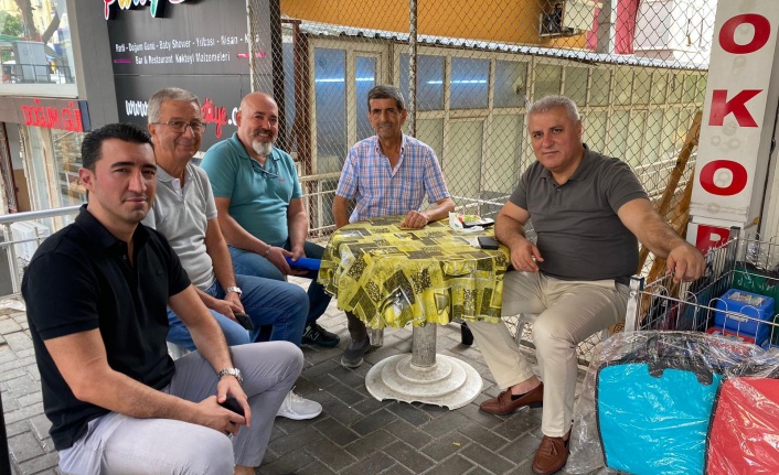 Erdem, kırtasiye sektörü ile görüştü 