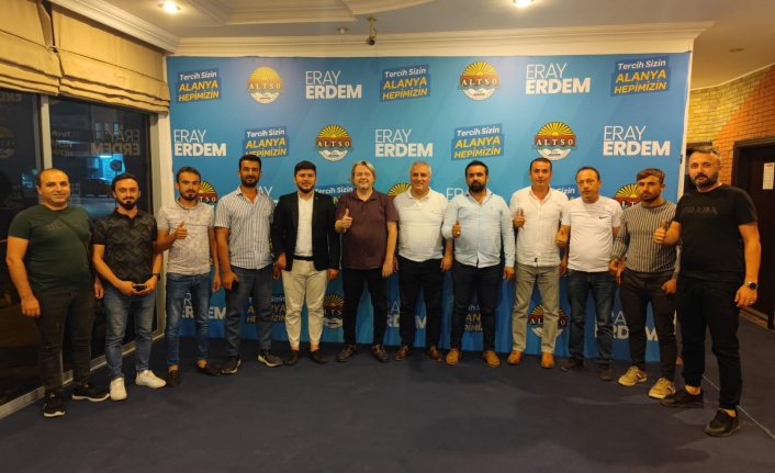 Erdem, parti ziyaretlerine başladı