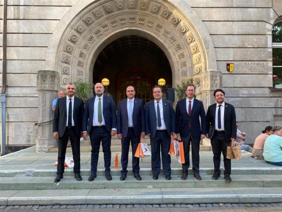 Kardeş şehir Gladbeck'te Alanya temsil edildi