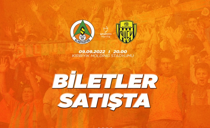 MKE Ankaragücü maçı biletleri satışa sunuldu