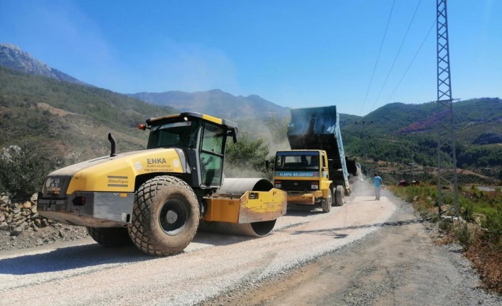 Sapadere asfaltla buluştu