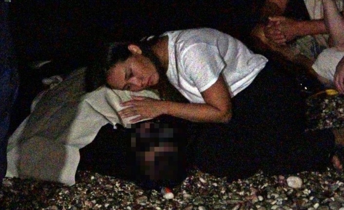 Ablanın kardeşine son sarılışı