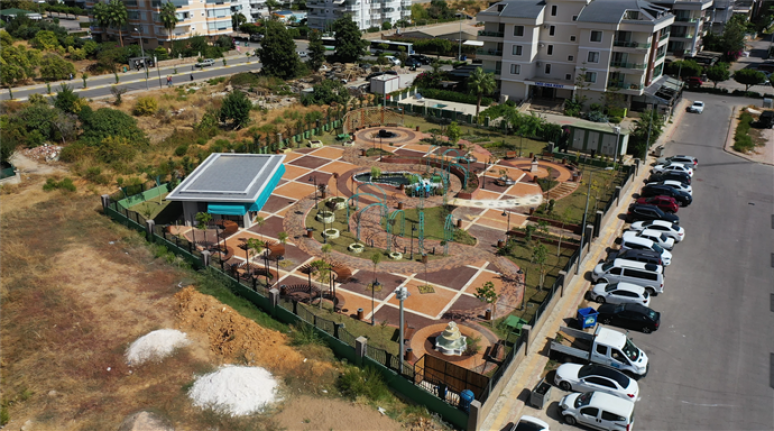 Alanya Belediyesi Akdeniz'in ilk terapi parkını tamamladı