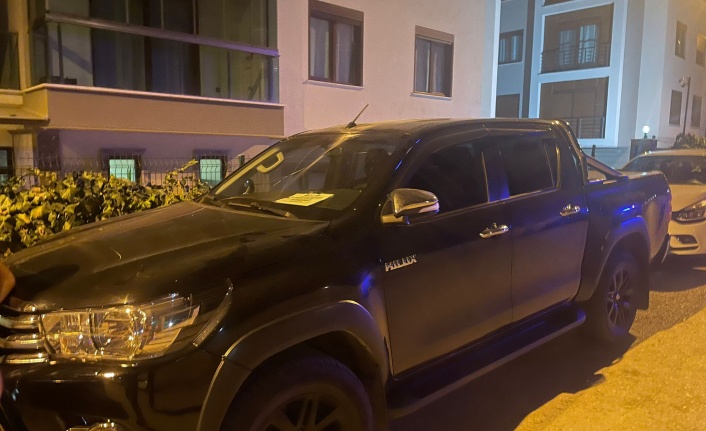 Alanya Belediyesi'nin aracına saldırdılar