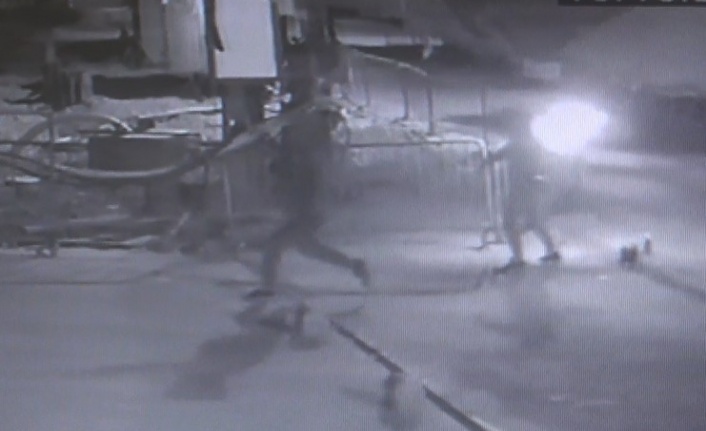 Alanya'da deri giyim mağazasına molotoflu saldırı