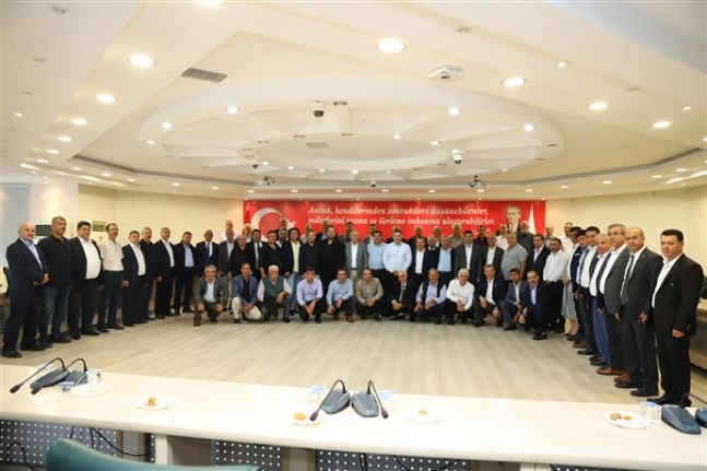 Başkan Yücel'den muhtarlara unutulmaz bir gün