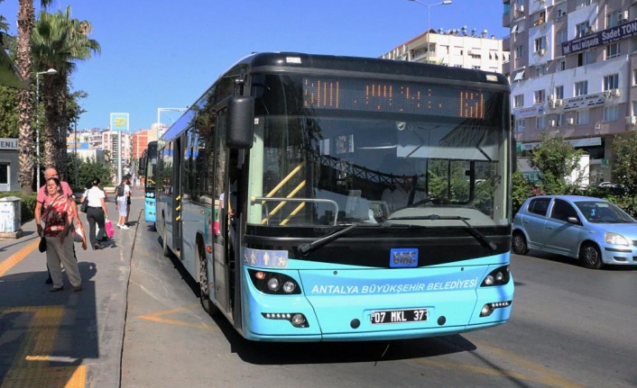 Büyükşehir’e ait toplu ulaşım araçları cumhuriyet bayramında ücretsiz
