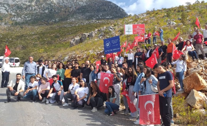 Cumhuriyet Ormanı büyüyor 